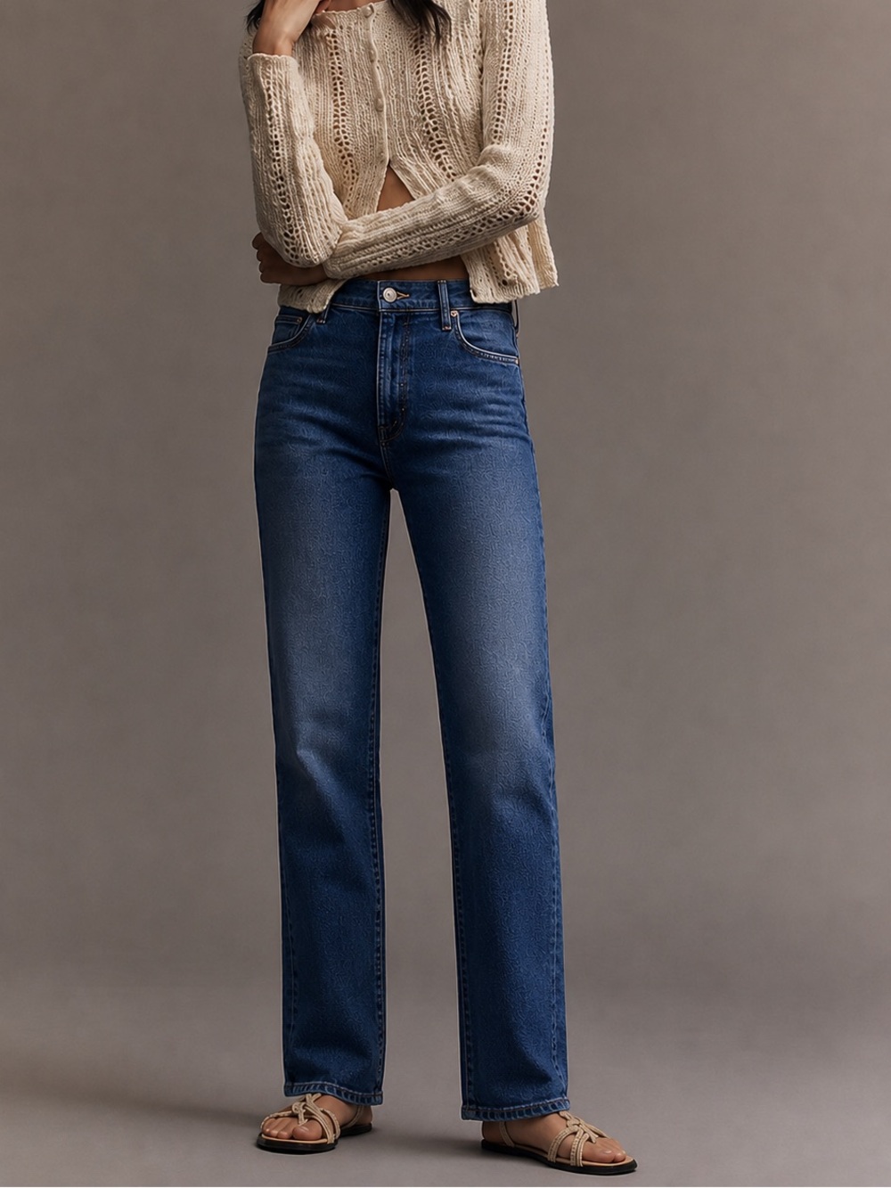 Anthropologie Mother Ditcher Zip Skimp Across The Finish Line Jeans